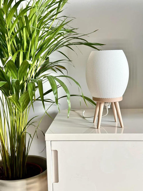 LUNAIR – Modern Table Lamp With Legs | Elevated Ambient Light for Desk, Nightstand & Living Room