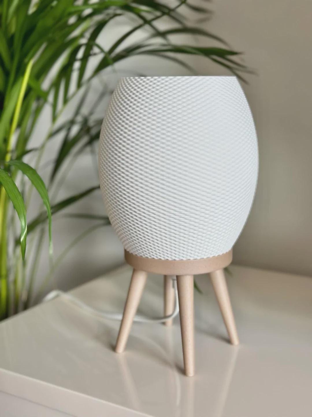 LUNAIR – Modern Table Lamp With Legs | Elevated Ambient Light for Desk, Nightstand & Living Room