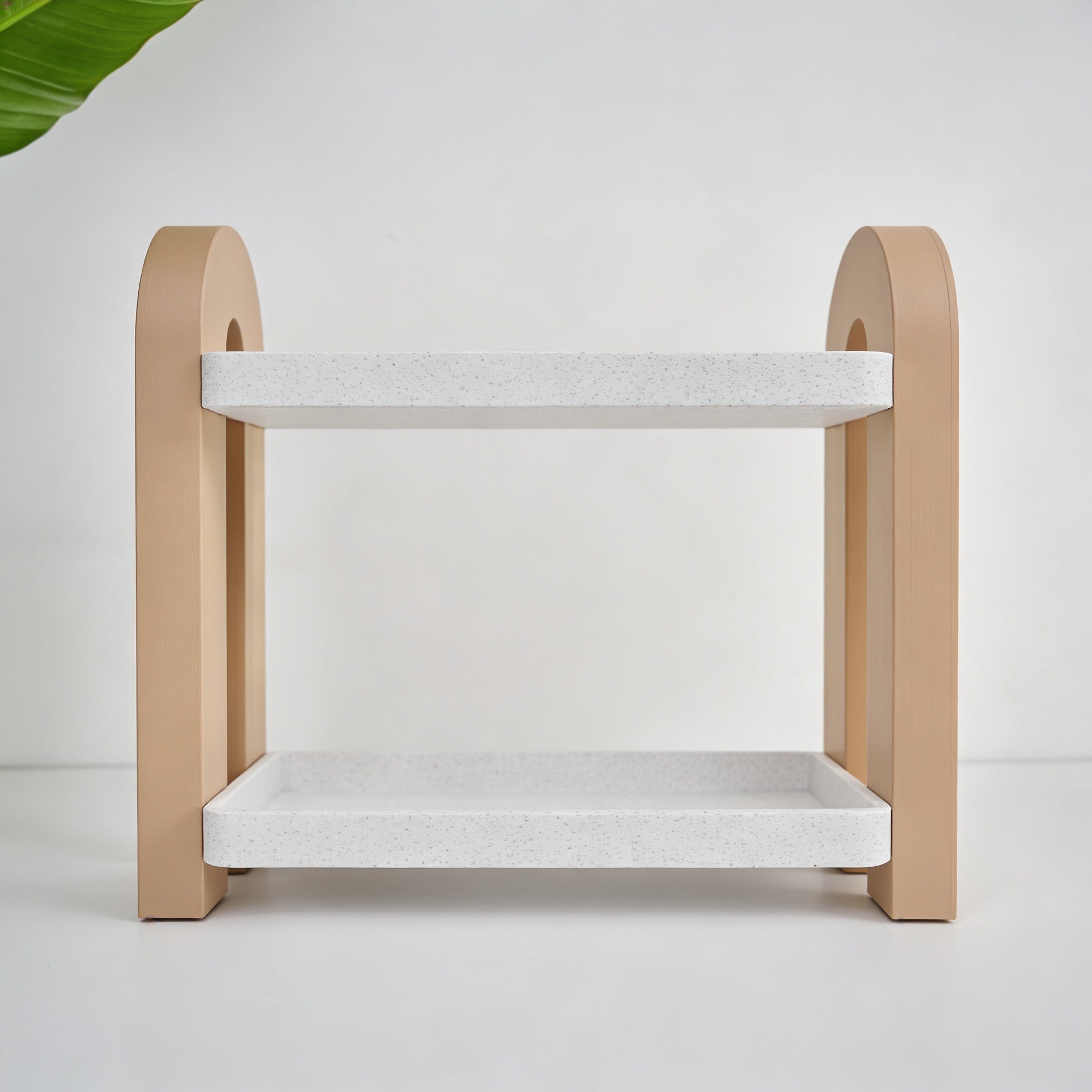 PERFIS – Minimalist 3D Printed Tabletop Perfume Shelf | Modern Organizer for Perfume, Skincare & Everyday Essentials
